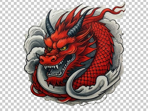 PSD 3d китайский дракон