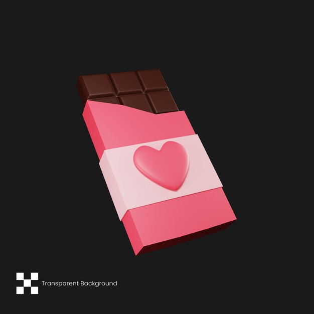 3d-chocolade pictogram