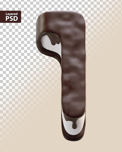 3d-chocoladetaart nummer één