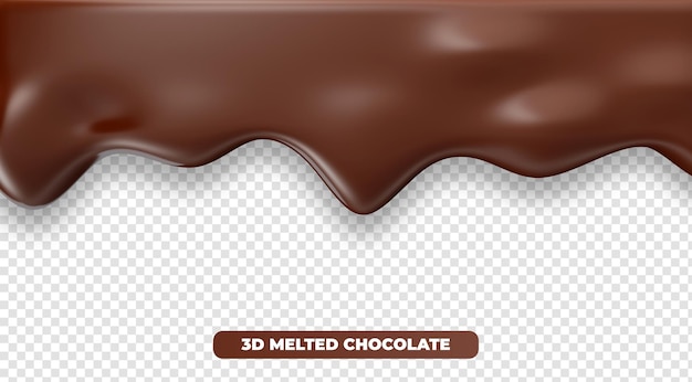 3d chocolate splash for easter day for advertising campaigns