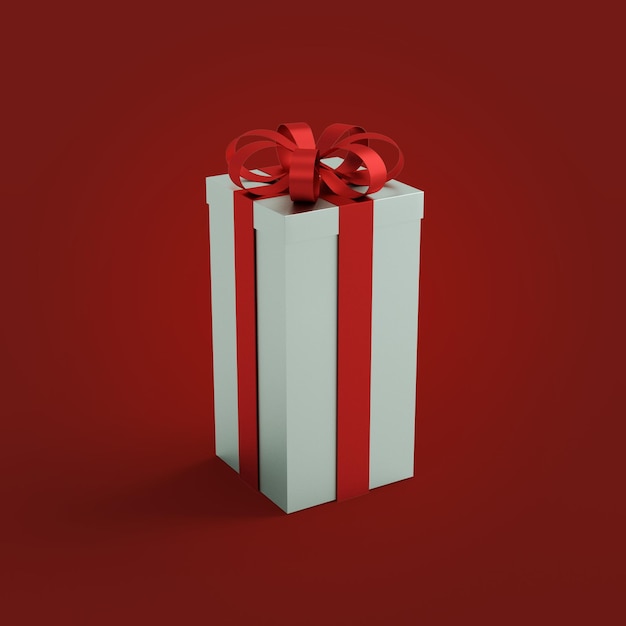 PSD scatole regalo di natale 3d