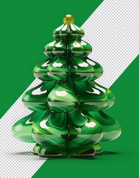 Icona dell'albero di natale 3d