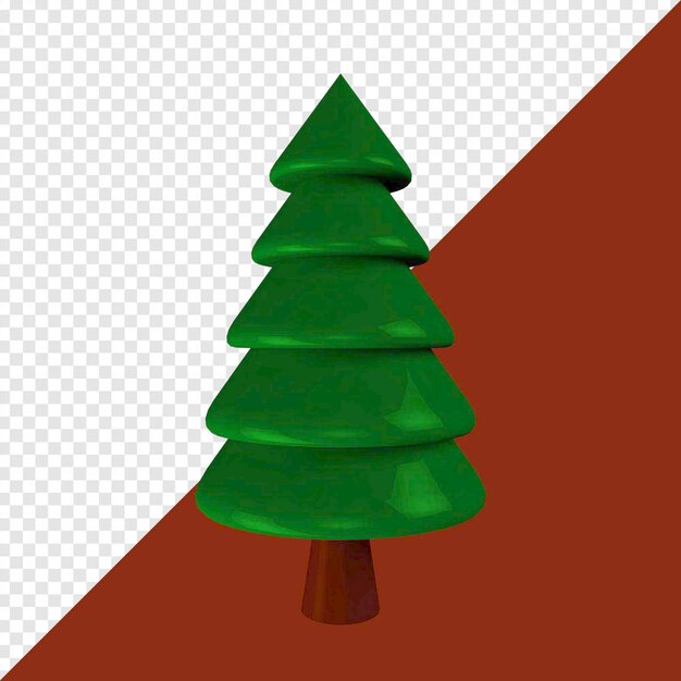 PSD albero di natale 3d