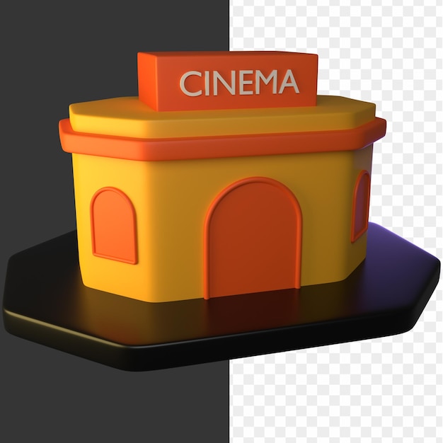 3d cinema icon