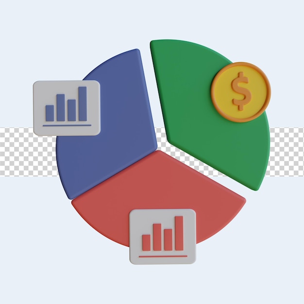 3D-cirkeldiagrampictogram