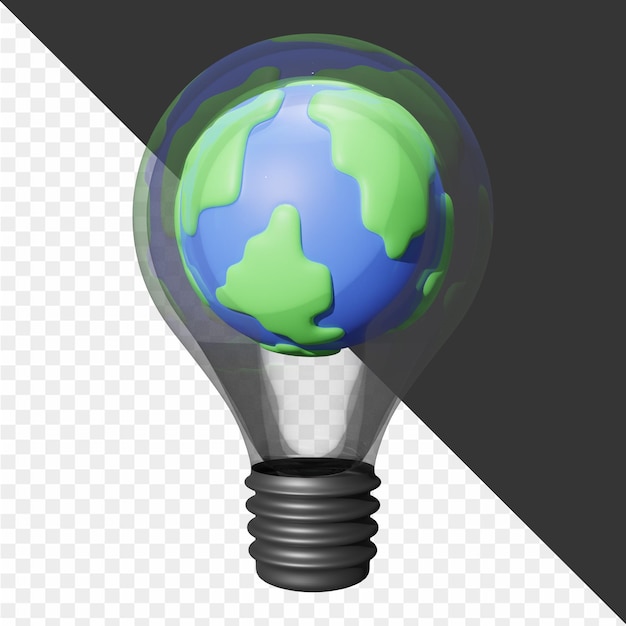 3d climate change icon