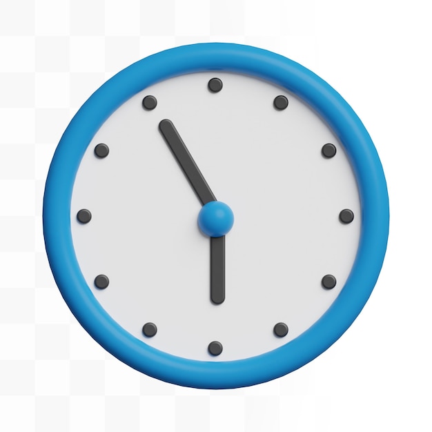 PSD 3d clock