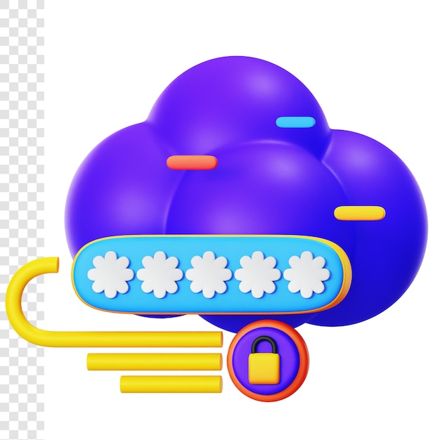 PSD sicurezza del cloud 3d