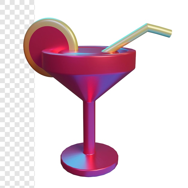 PSD 3d cocktail