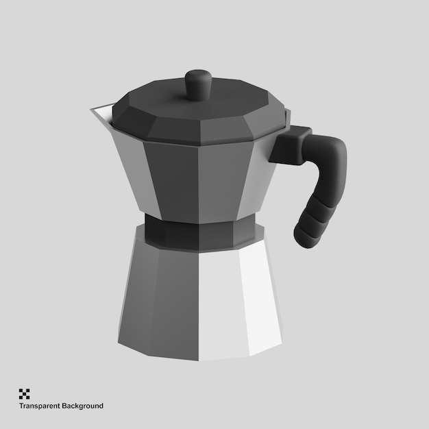 PSD macinacaffè 3d