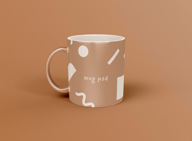 PSD 3d coffee mug mockup