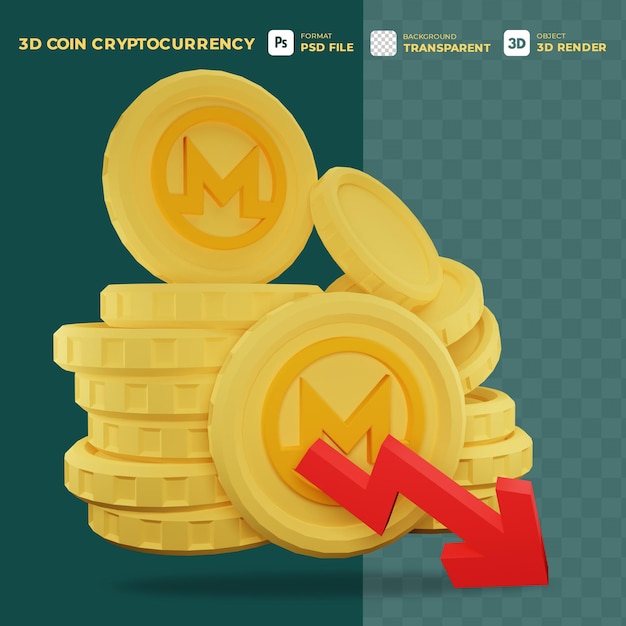 PSD 3d coin crypto currency dropping price of monero