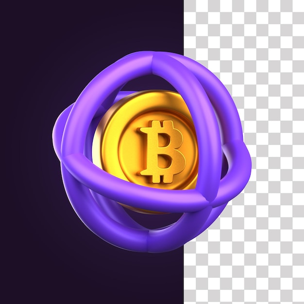 PSD 3d coin illustration