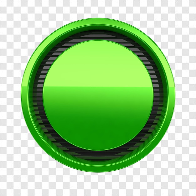 3D colorful circular shield for compositing
