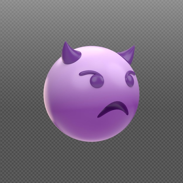 Rendering 3d del concetto di emoticon