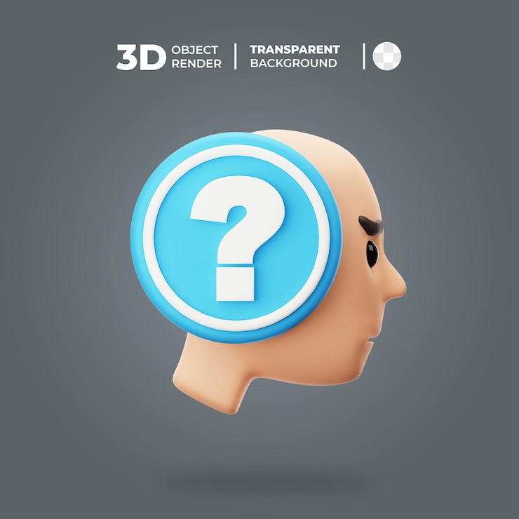 PSD икона 3d-смущения эмоций