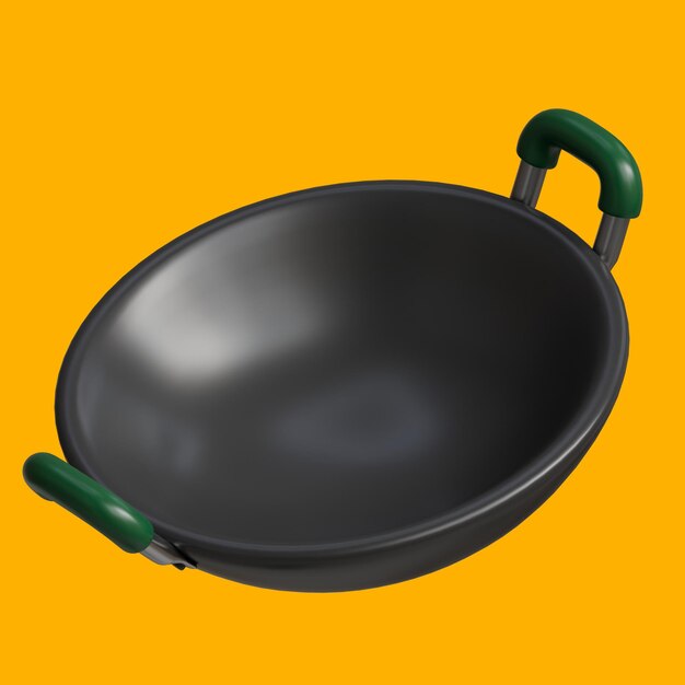 PSD 3d cooking pan