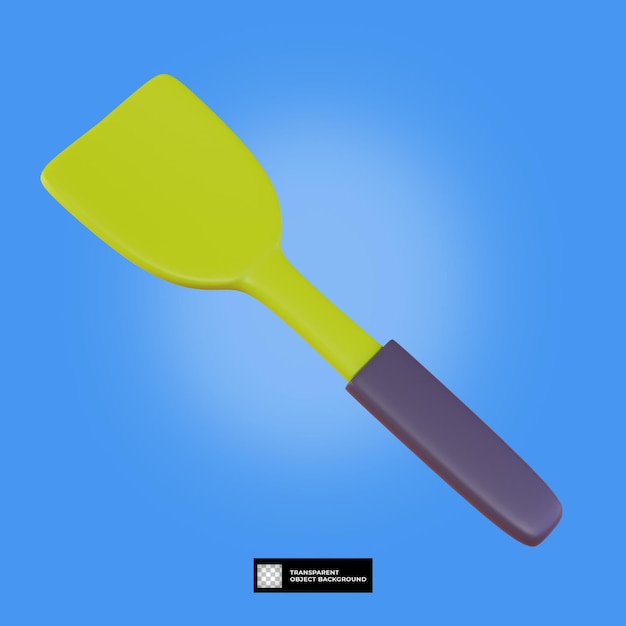 PSD 3d cooking tool spatula