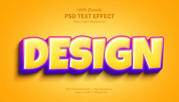 3d cool gradient text effect