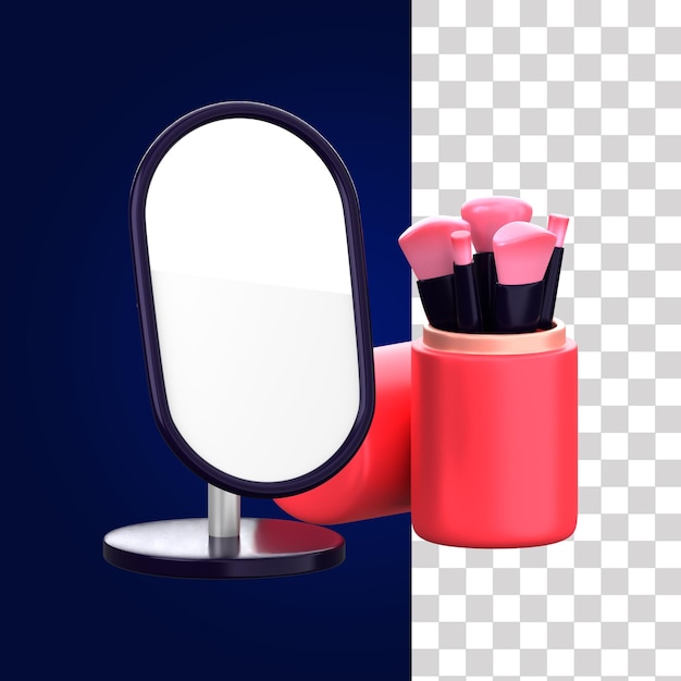3D化粧品イラスト