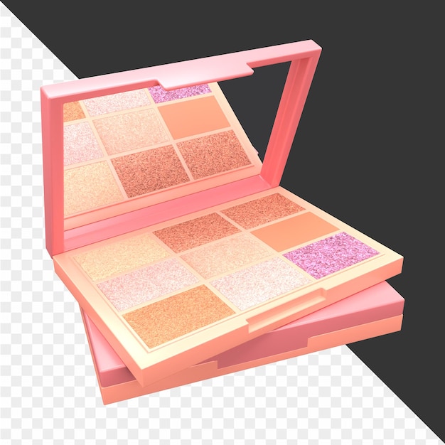 3d cosmetic illustrations