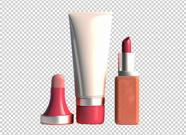 PSD 3d cosmetic product