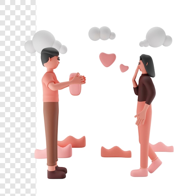 PSD 3d couple