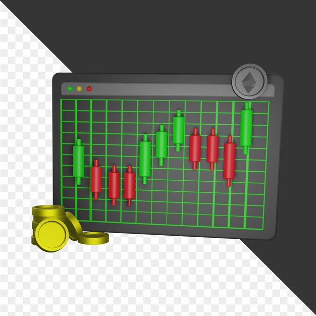 PSD 3d 암호화 일러스트레이션