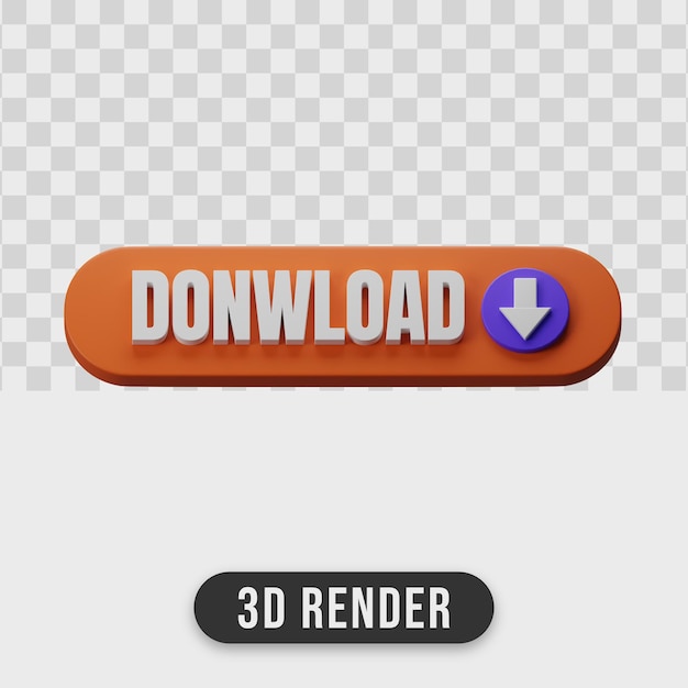 3d CTA Button Call to Action Button UX Design