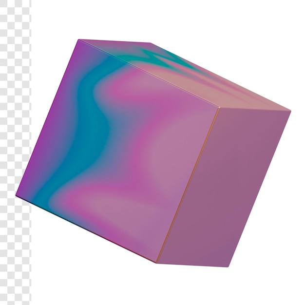 PSD cubo 3d