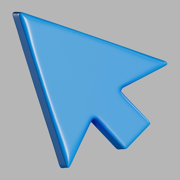 3D Cursor Mouse Arrow