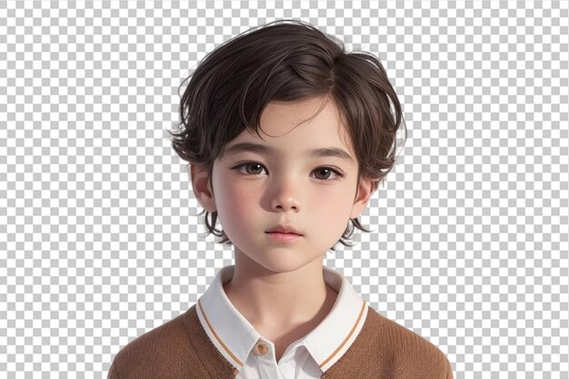 PSD 3d cute baby boy