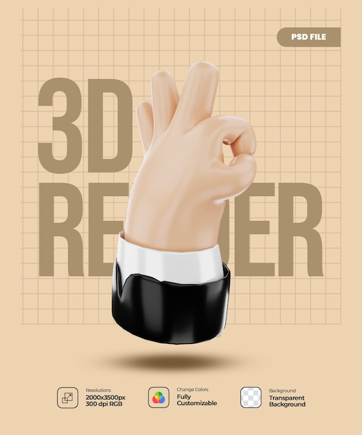 투명한 배경을 가진 3d 귀여운 캐릭터