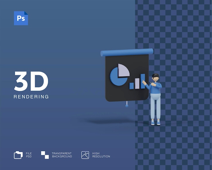 PSD 3d data analysis illustration