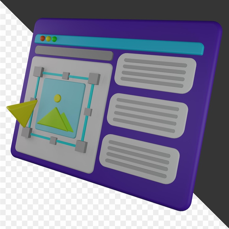 PSD 3d-илюстрации