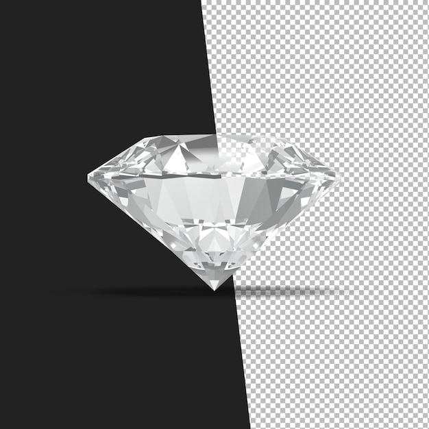 3d-diamant transparant png