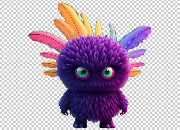 PSD 3d dierlijk monster