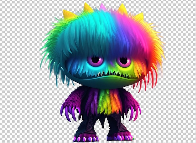 PSD 3d dierlijk monster