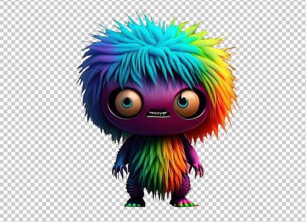 PSD 3d dierlijk monster