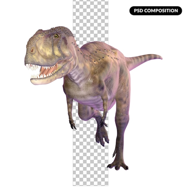 PSD dinosauro 3d