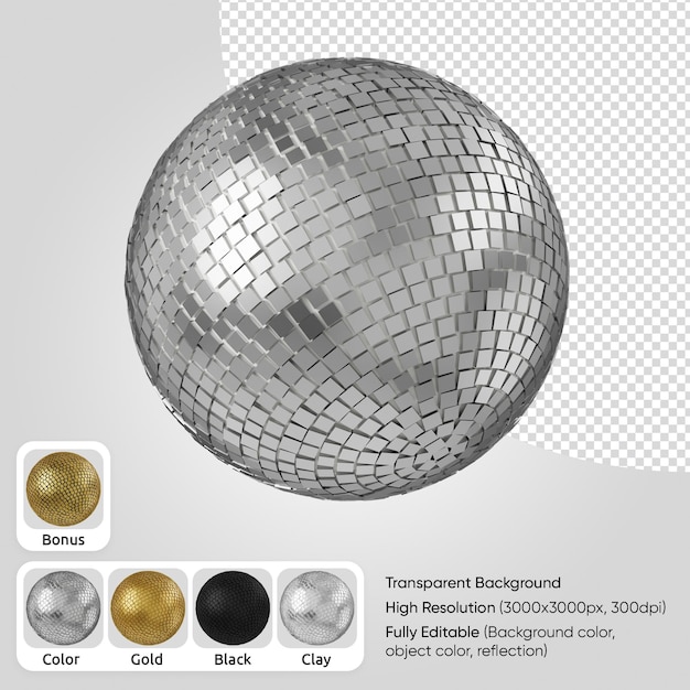 PSD 3d-discobal