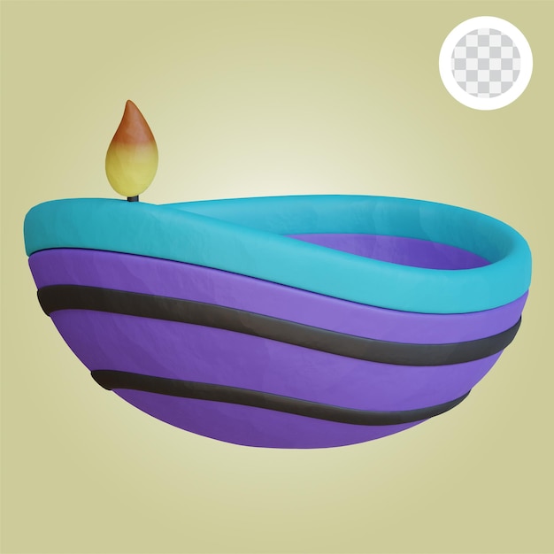 3D Diya
