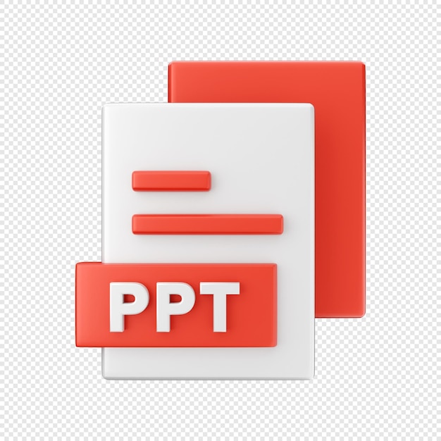 PSD 3d-documentbestand ppt
