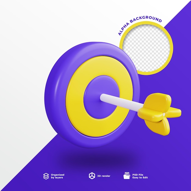 3D-doelpictogram 03