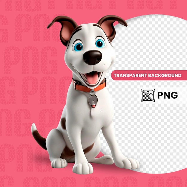 3D dog character