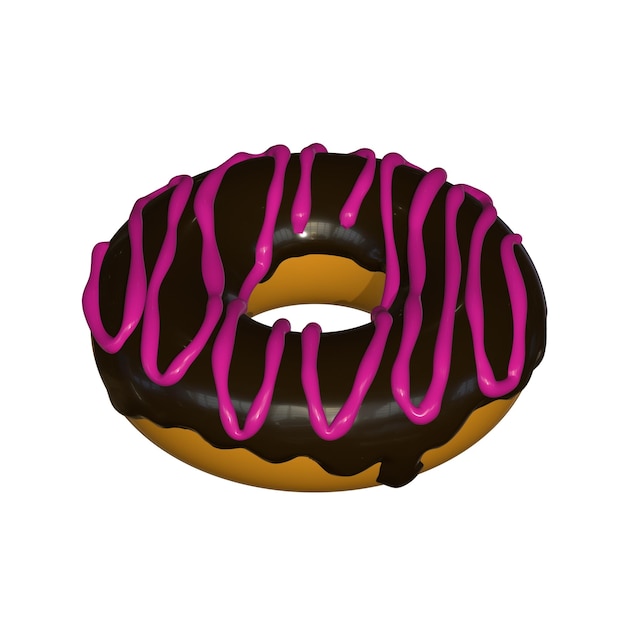 PSD 3d donut premium