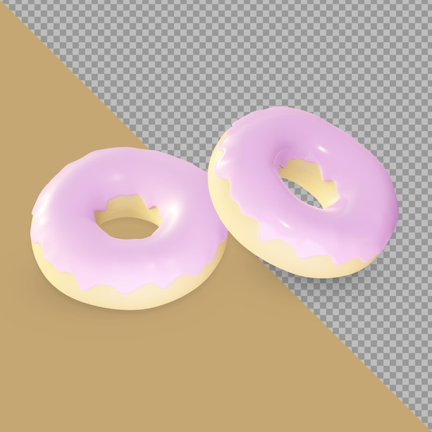 PSD 3d donut