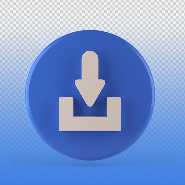 3d download render icon