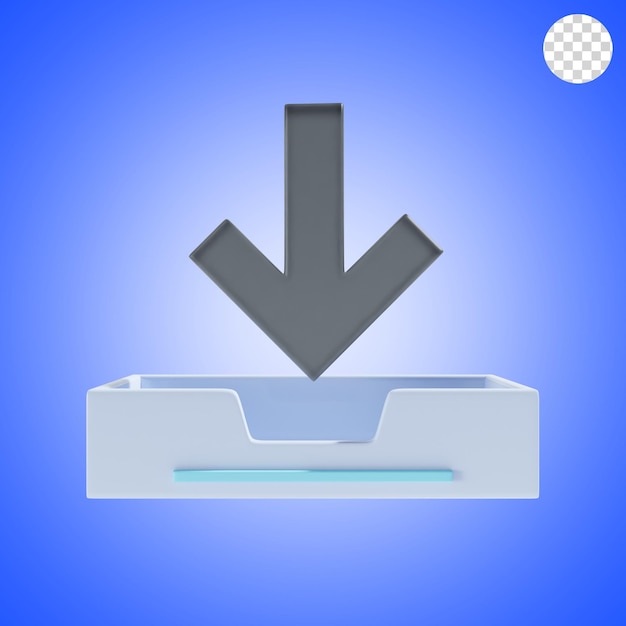 3d-downloadpictogram