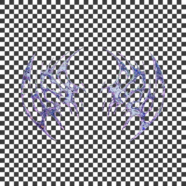3d draconic wings element